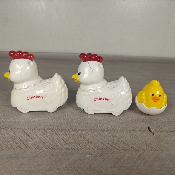 VTech Smart Animals Lot Panda Bear Chicken Horse Monkey Tested Working - Picture 7 of 8